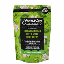 Smokiez - 200mg Gummies - Sweet Green Apple (Hybrid)