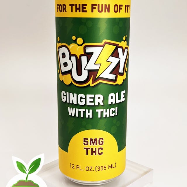 Ginger Ale (H) - 5mg Soda - Buzzy - Image 2