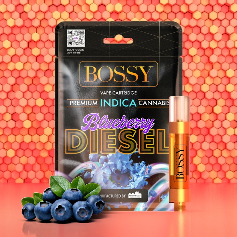 Bossy 1g Cart Blueberry Diesel