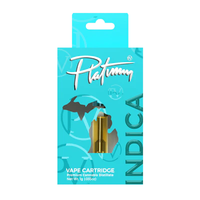 Platinum Vape - 1g Cart - Apple Fritter