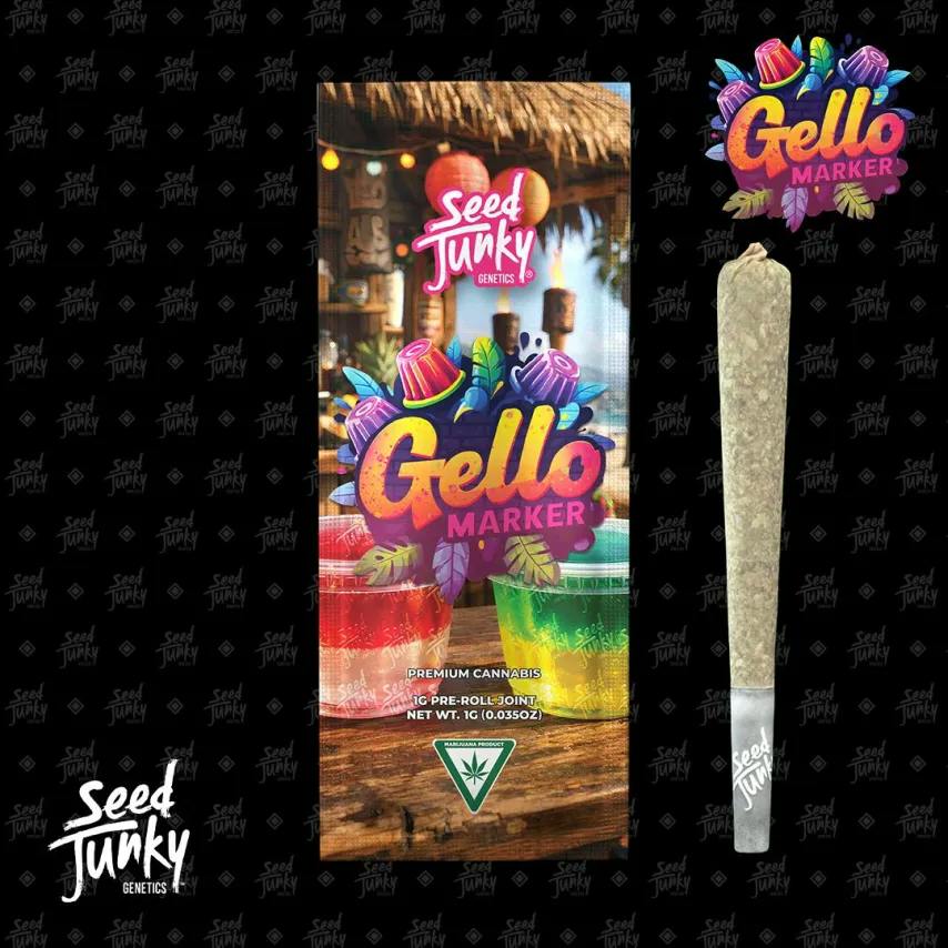 Seed Junky - 1g Preroll - Gello Marker