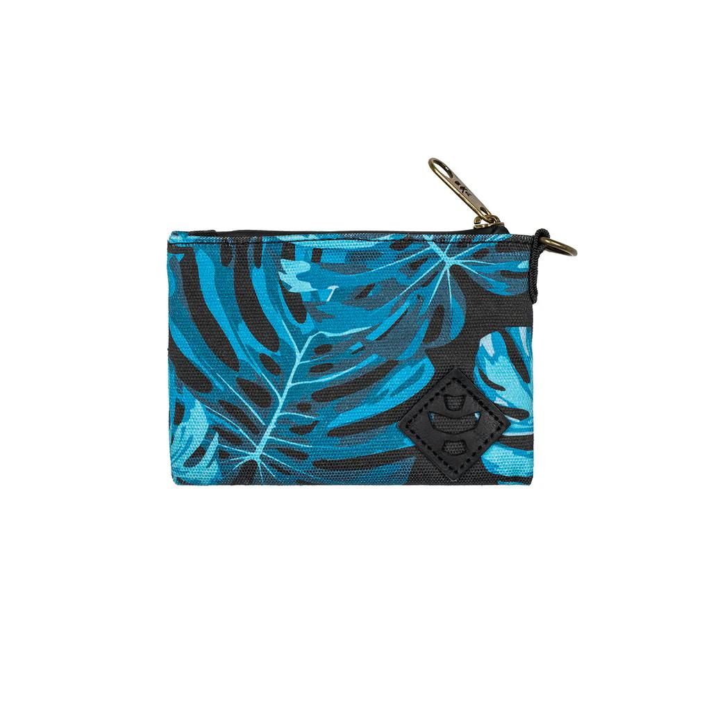 Photo of The Broker Mini Smell Proof Zippered Stash Bag (Monstera)