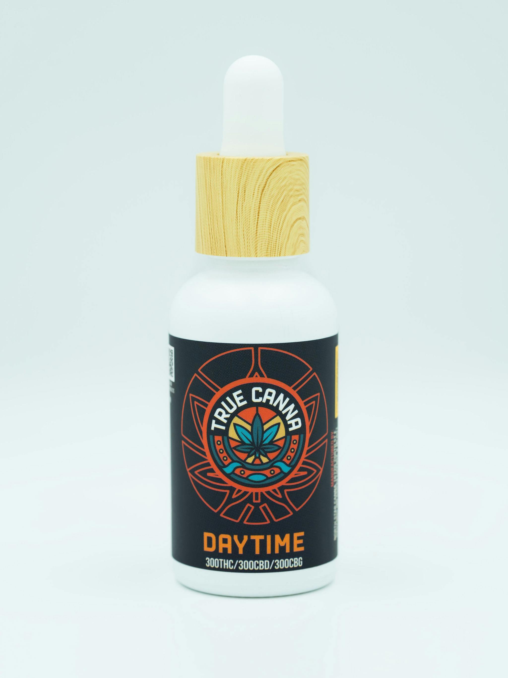 True Canna Tincture Daytime 300mg THC / 300mg CBD / 300mg CBG