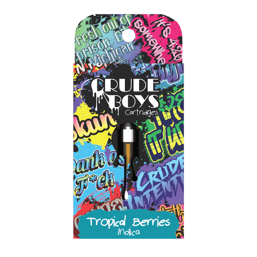 Crude Boys - Tropical Berries 1G Cartridge