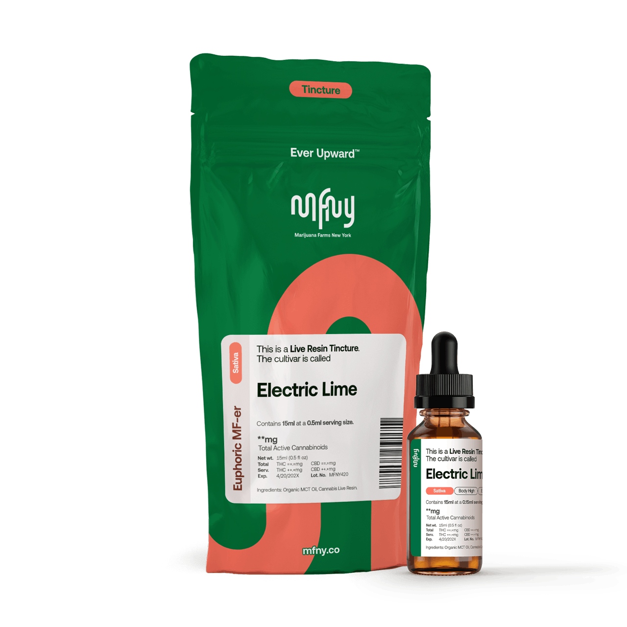 MFNY Live Resin Tincture (15ml) / Electric Lime