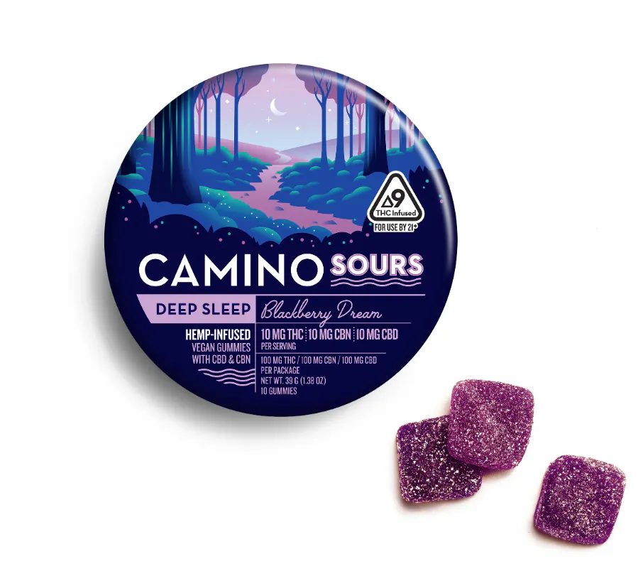 Kiva Camino Gummies - Freshly Squeezed CBG 1:2 100mg | Harborside