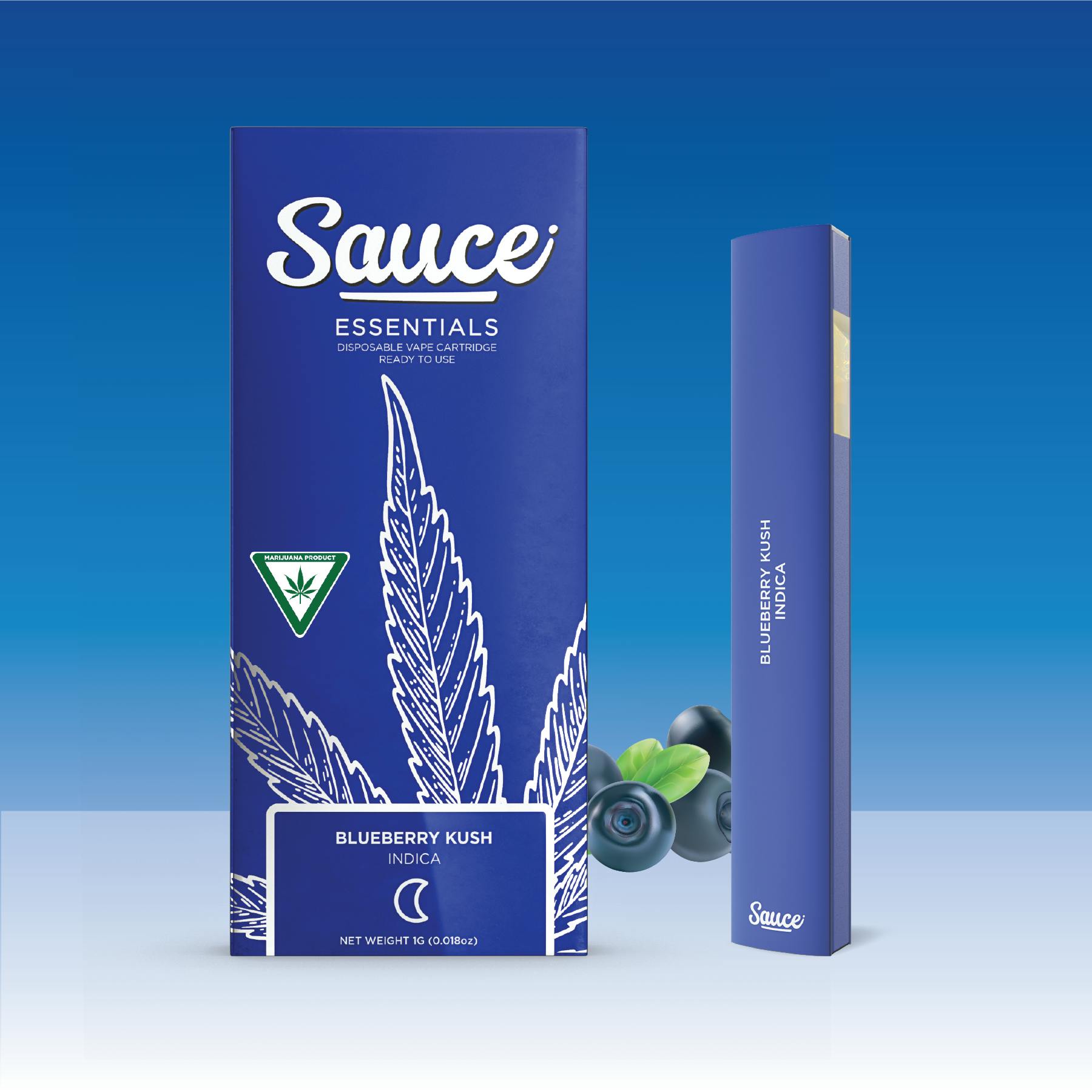 Sauce Sauce Essentials Disposable | Blueberry Kush