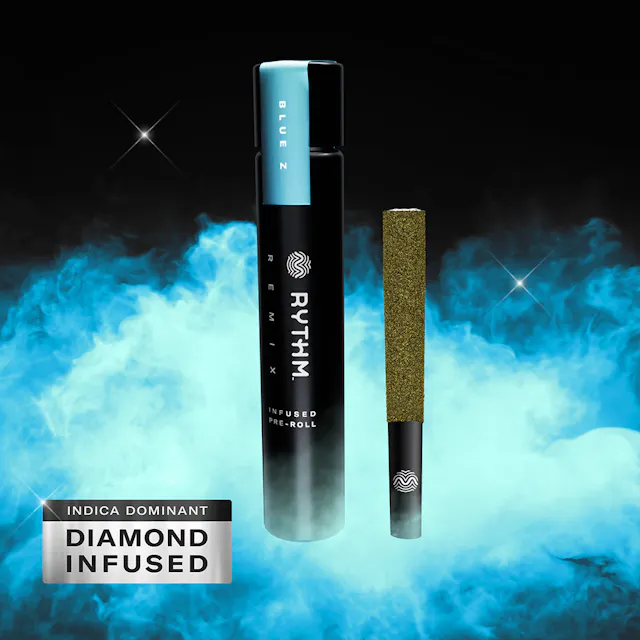 Rythm Infused Pre-Roll Blue Z 1g (indica)