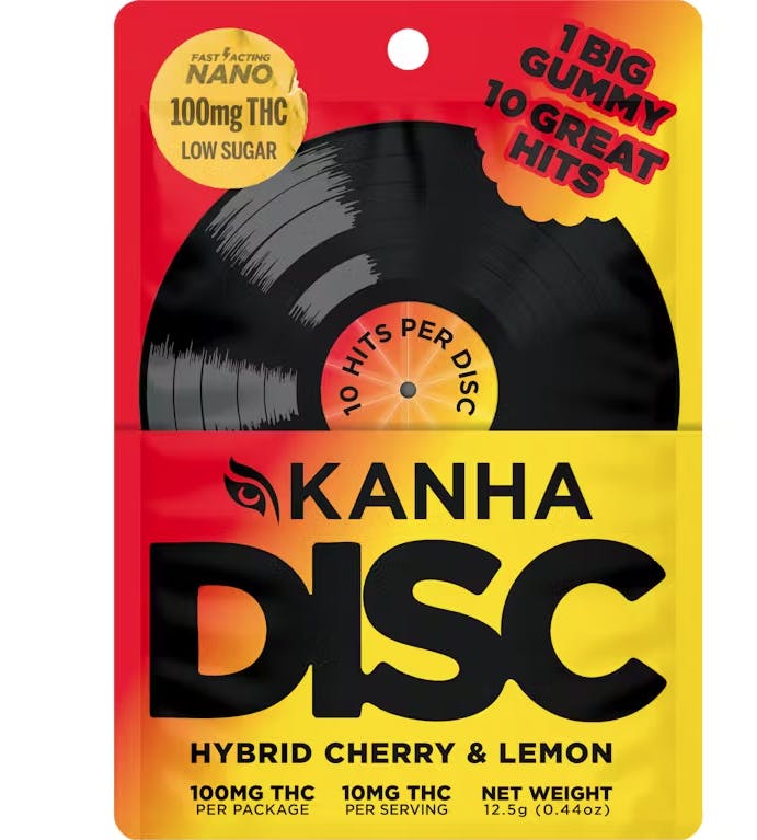 Cherry + Lemon Gummy Disc 100mg