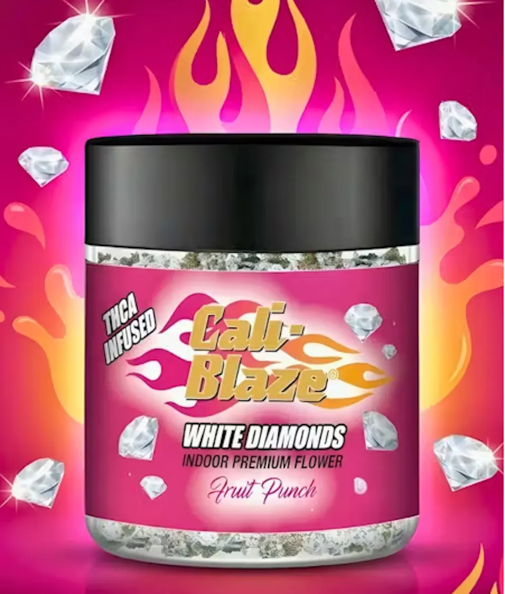 Product Cali-Blaze | Fruit Punch | White Diamond Infused Flower