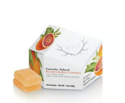 Photo of Blood Orange 1:1 CBC Sativa Enhanced Gummies