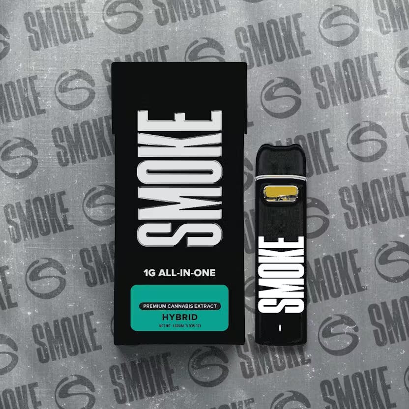 Product Smoke - Blue Razz - 1g - Distillate AIO