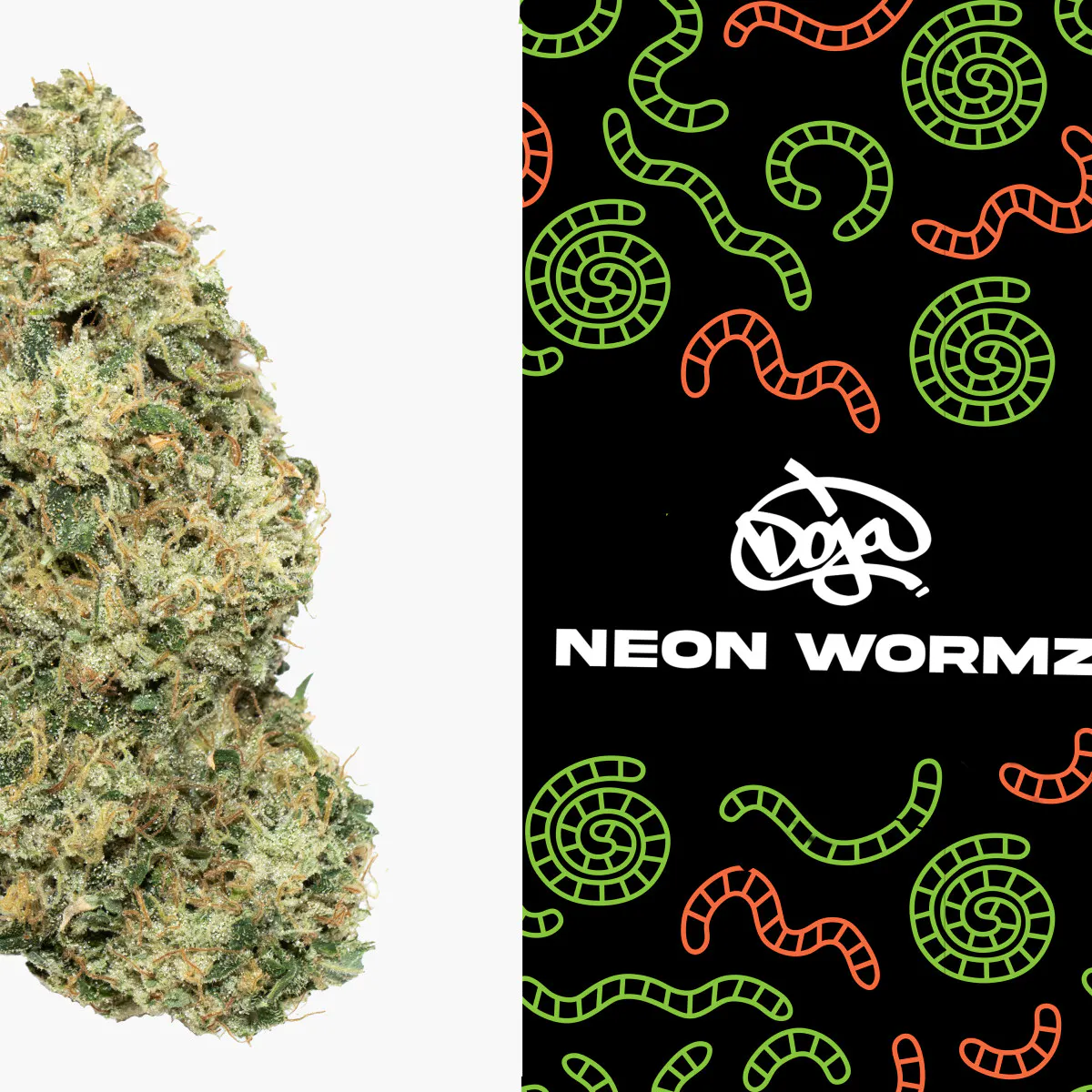 Doja Neon Wormz 3.5g 1/8oz Flower | DOJA |