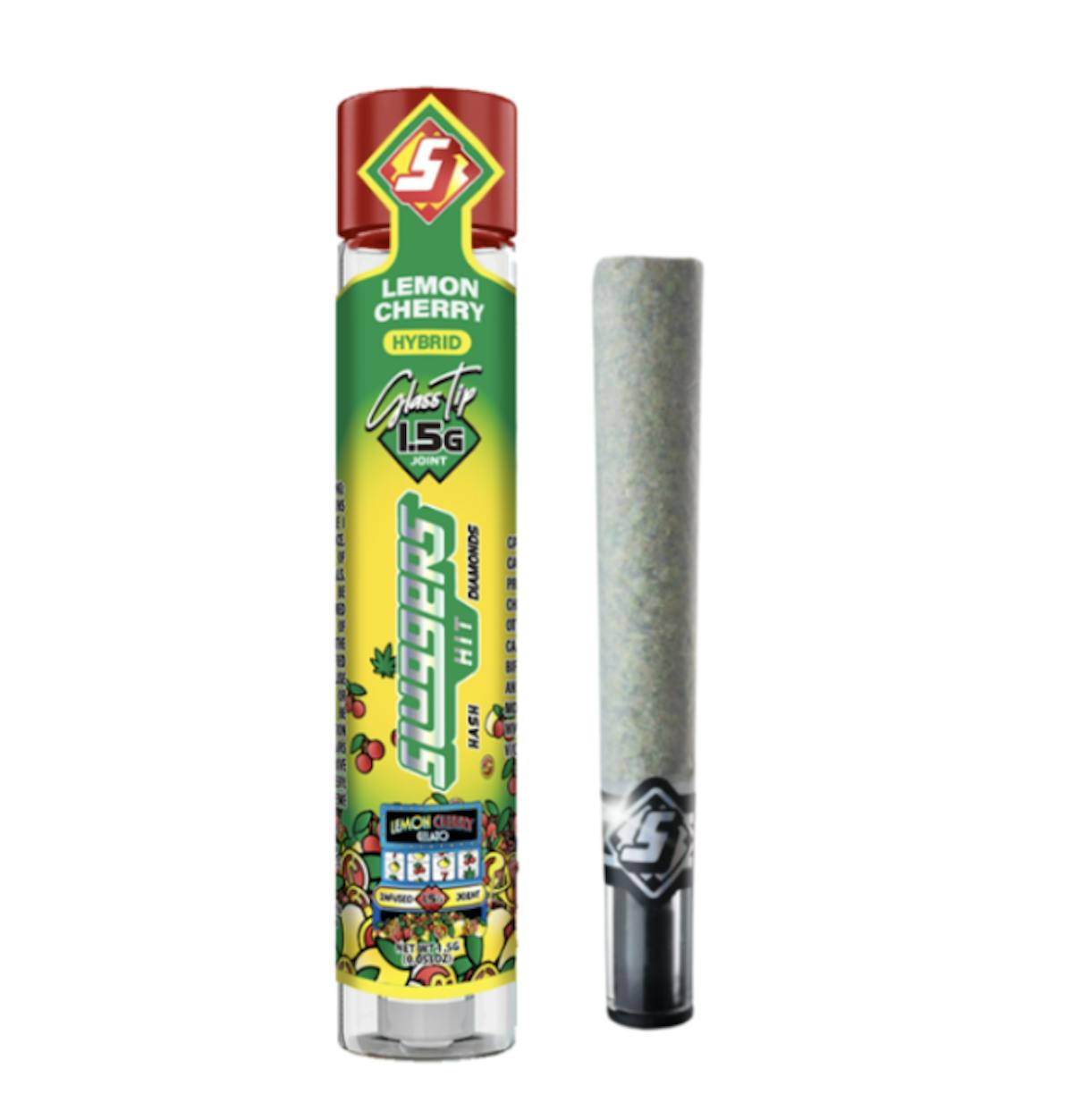 Sluggers Lemon Cherry Gelato Diamond Infused Preroll 1.5g Pre