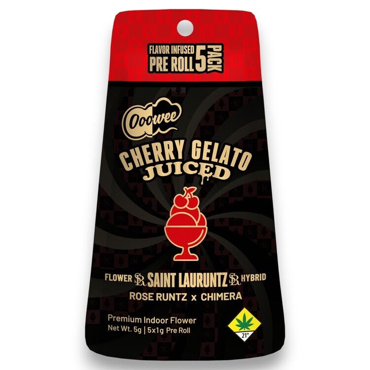 Ooowee Juiced: Cherry Gelato - IPR 5pk