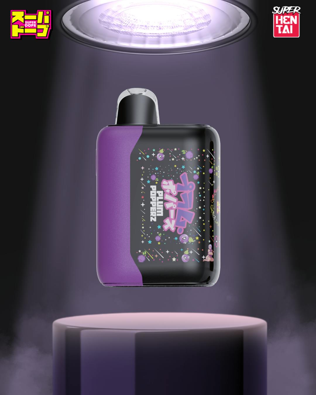 Superdope Plum Popperz Liquid Diamonds
