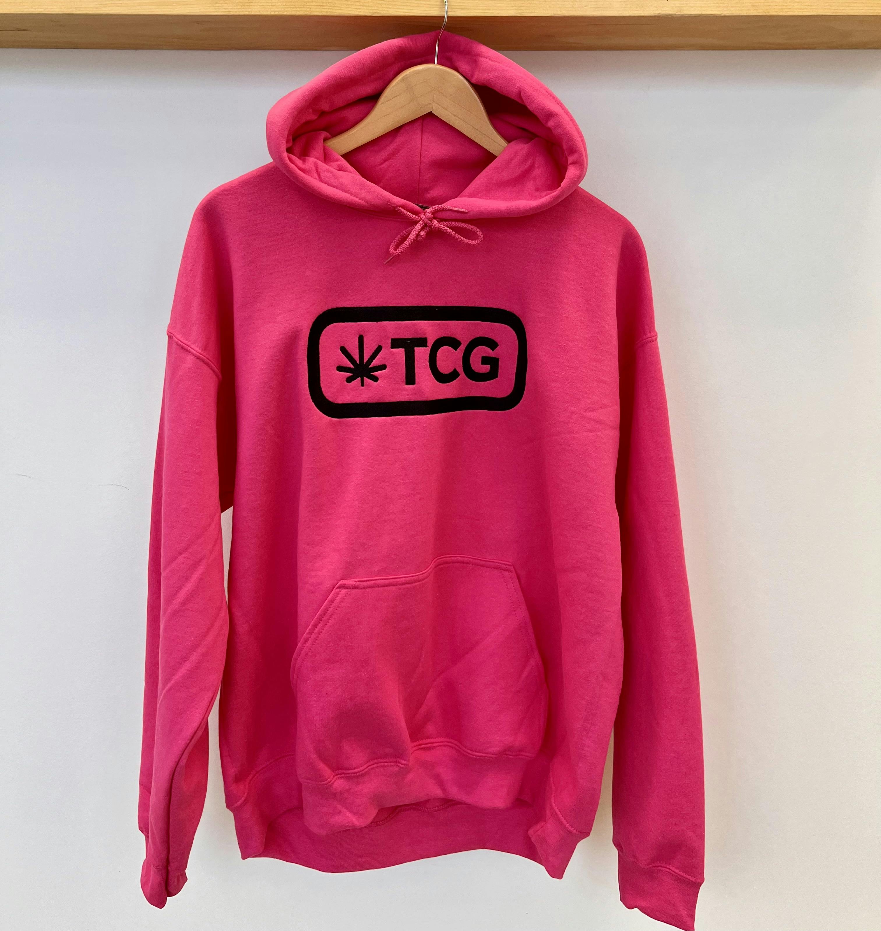 TCG Unisex Pink 2024 Embroidered Sweaters - Small