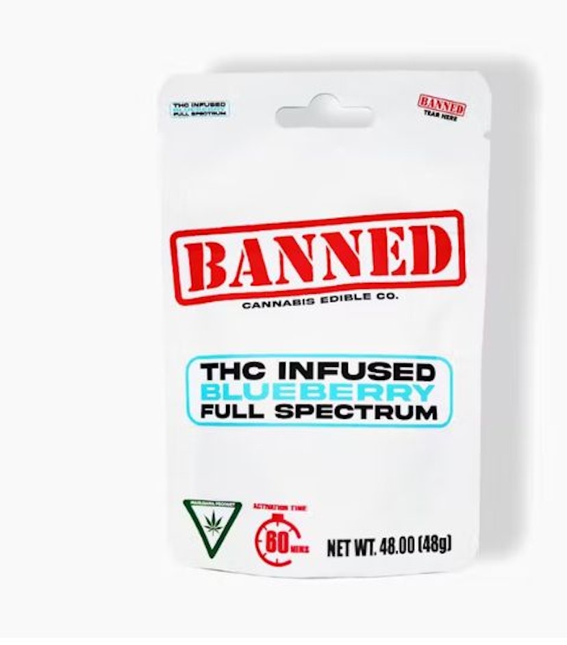 Banned | 200mg Gummies | Blueberry