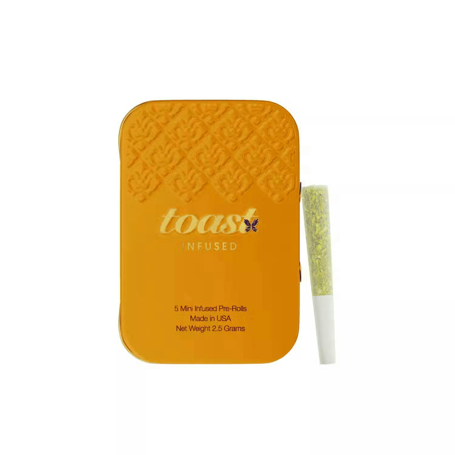 Toast | Clementang | Diamond Infused | Mini Pre-Rolls 5pk