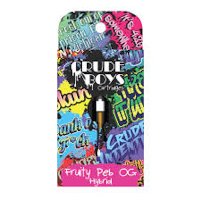 Crude Boys - 1g Cart - Ghost Train Haze (Sativa)