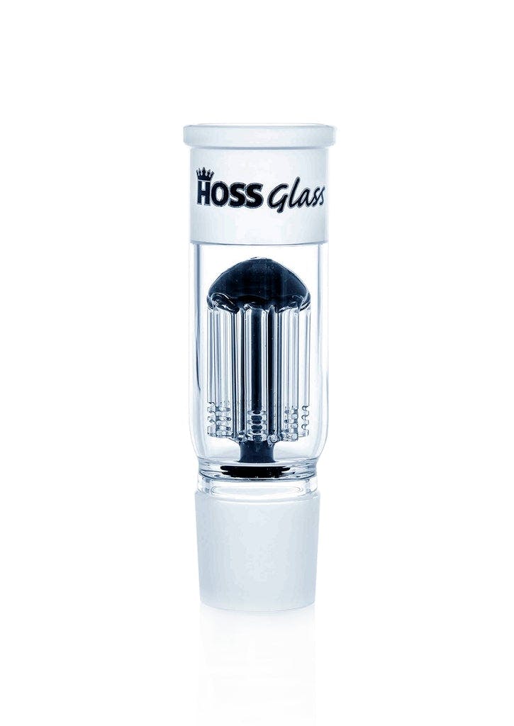 HOSS Build-a-Bong | 8 Arm Perc - Black - MIDDLE