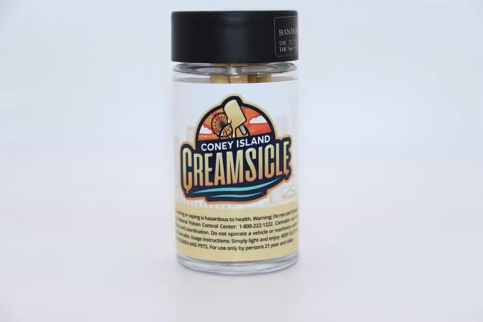 Photo of HighSkrapers – Coney Island Creamsicle (Banana Cream) 7pk Prerolls