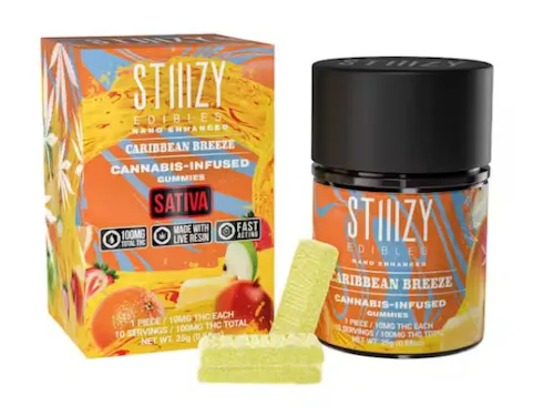 STIIIZY – Caribbean Breeze – Gummy – 100mg-active