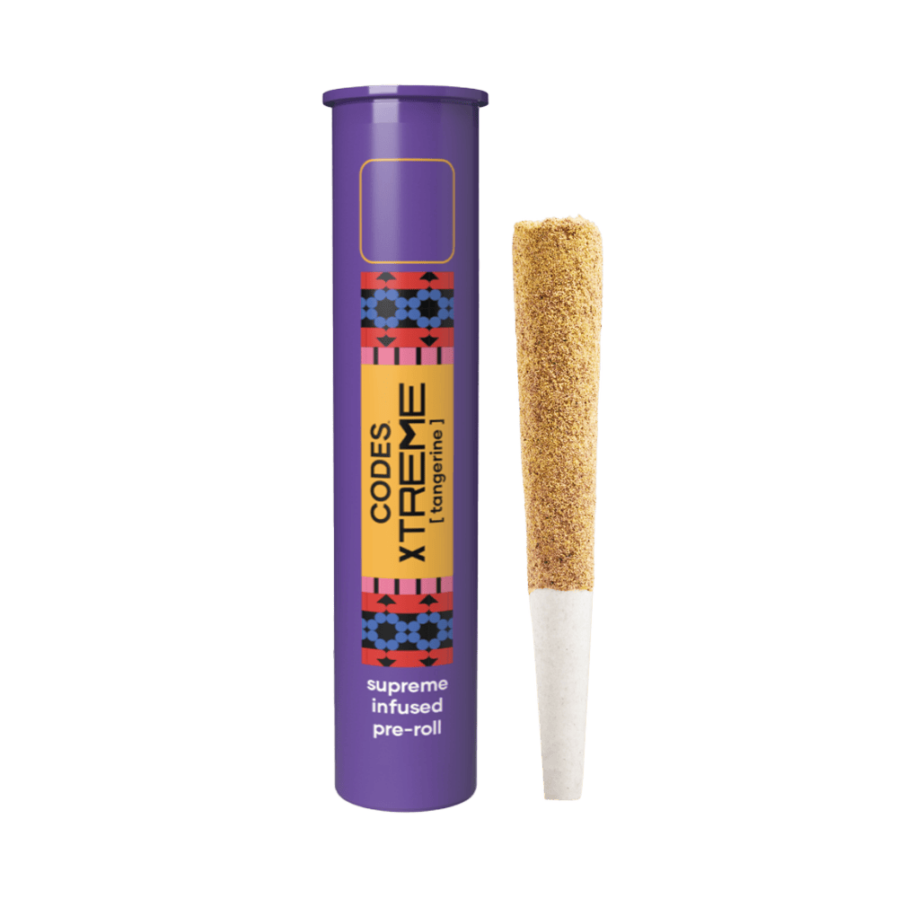 Codes: Infused Pre-Roll | Melon x Apple Fritter | Xtreme J's | 1g