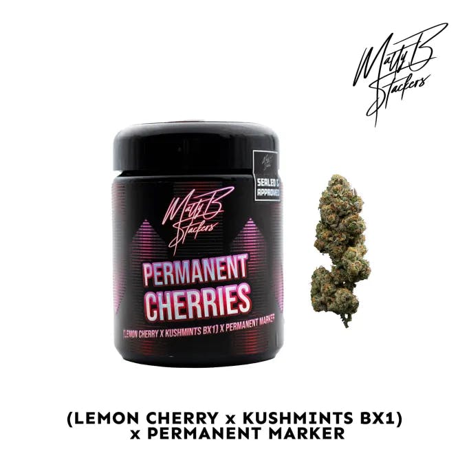 Matty B Stackers - 14g Prepacked Jar - Permanent Cherries