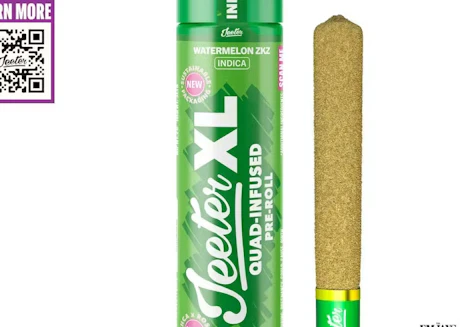 Watermelon ZKZ Jeeter XL Infused Pre-Roll | 2g - product image at King of Budz