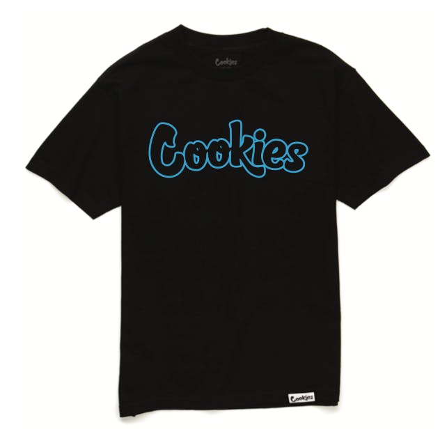 Cookies | Black/Blue | Mint Outline Tee | M