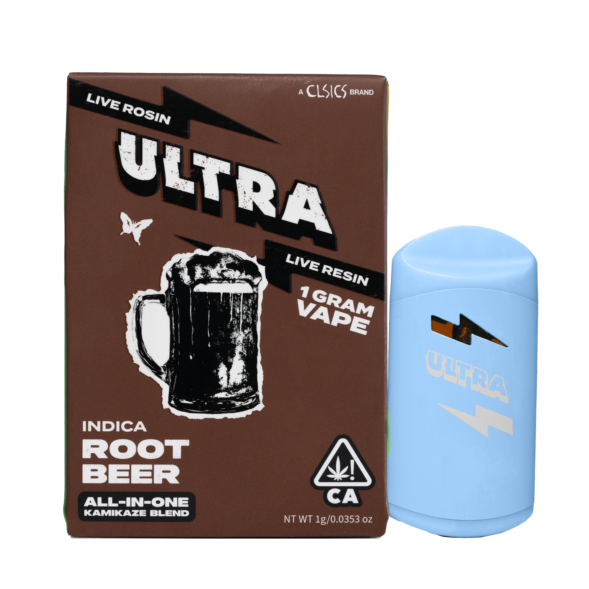 Ultra Live Rosin + Live Resin AIO - Root Beer 1g | Harborside (Oakland)