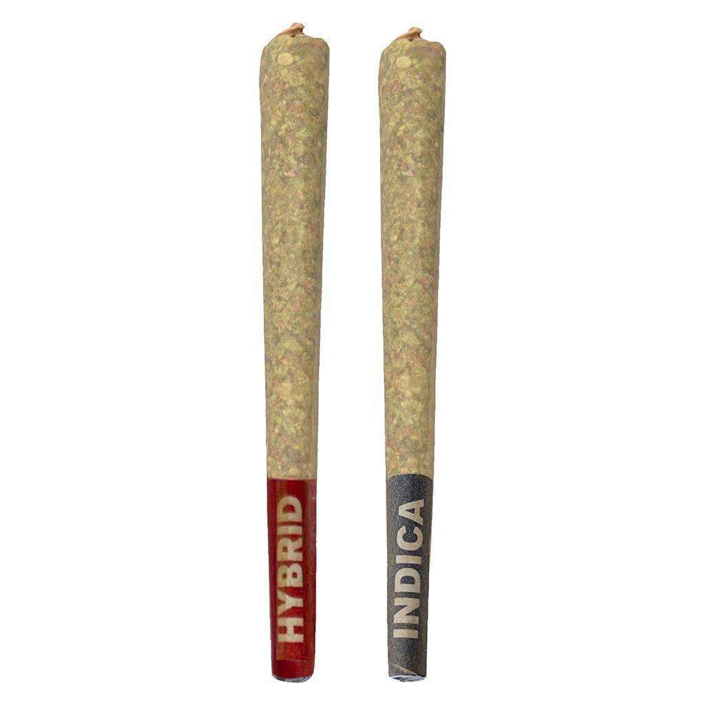 Pre-Roll | Bud Lafleur - Booberry Cookies & Strawberry Banana Sampler Pack Pre-Roll - Indica - 2x0.5g