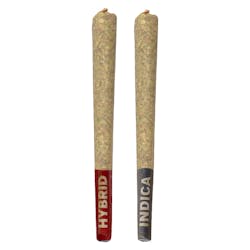 Pre-Roll | Bud Lafleur - Booberry Cookies & Strawberry Banana Sampler Pack Pre-Roll - Indica - 2x0.5g