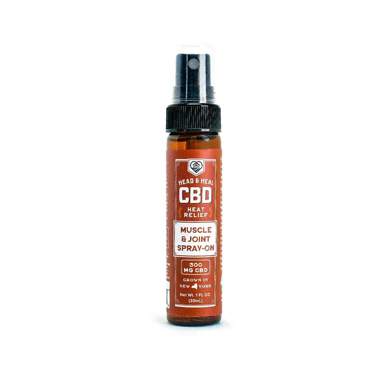 Head & Heal Muscle and Joint Relief CBD Spray-On 300mg - Sacred Bloom ...