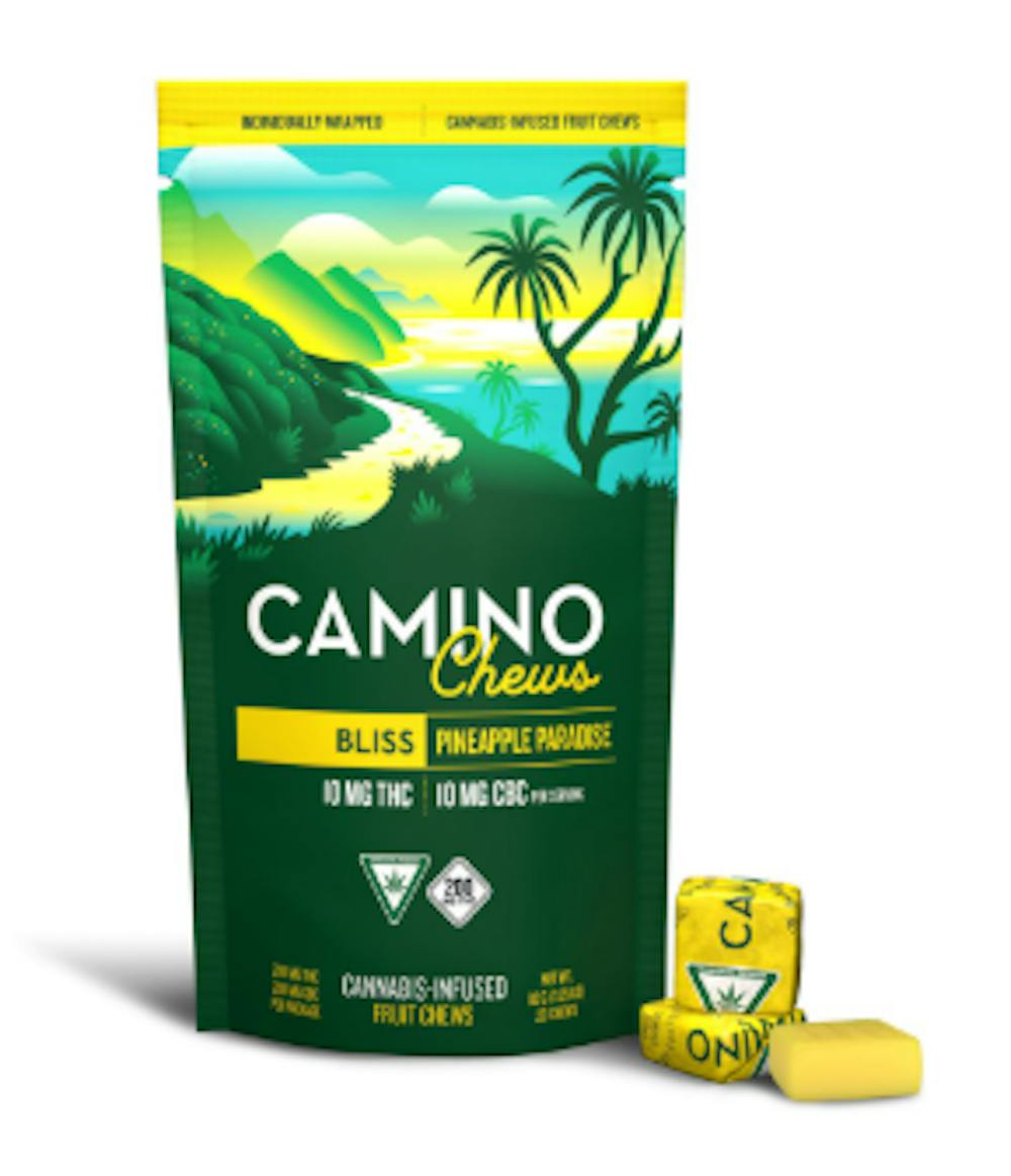 Product Fruit Chew | Pineapple Paradise 'Bliss' 10:10 THC:CBC (H) | Camino