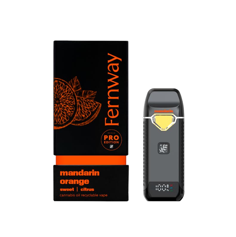 Fernway Mandarin Orange | Disposable Vape | 2g - Union Chill Cannabis  Company Dispensary in Lambertville, NJ