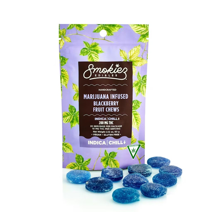 Smokiez | 200mg Gummies | Blackberry