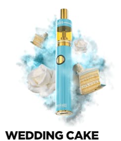 CRDP×DGNリキッド 1ml Wedding Cake Dime Industries - Wedding Cake - Disposable Cart 1G Blended Hybrid