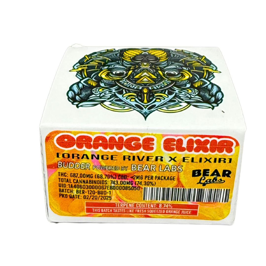 ORANGE ELIXIR LIVE RESIN BUDDER