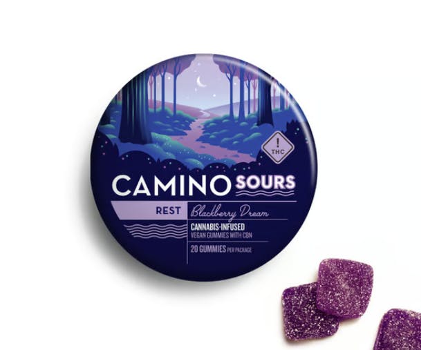 Product CL Camino Gummies - Blackberry Dream 20mg (1:1:1 THC:CBD:CBN) (2pk)