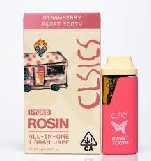 Clsics Live Rosin AIO - Strawberry Sweet Tooth 1g