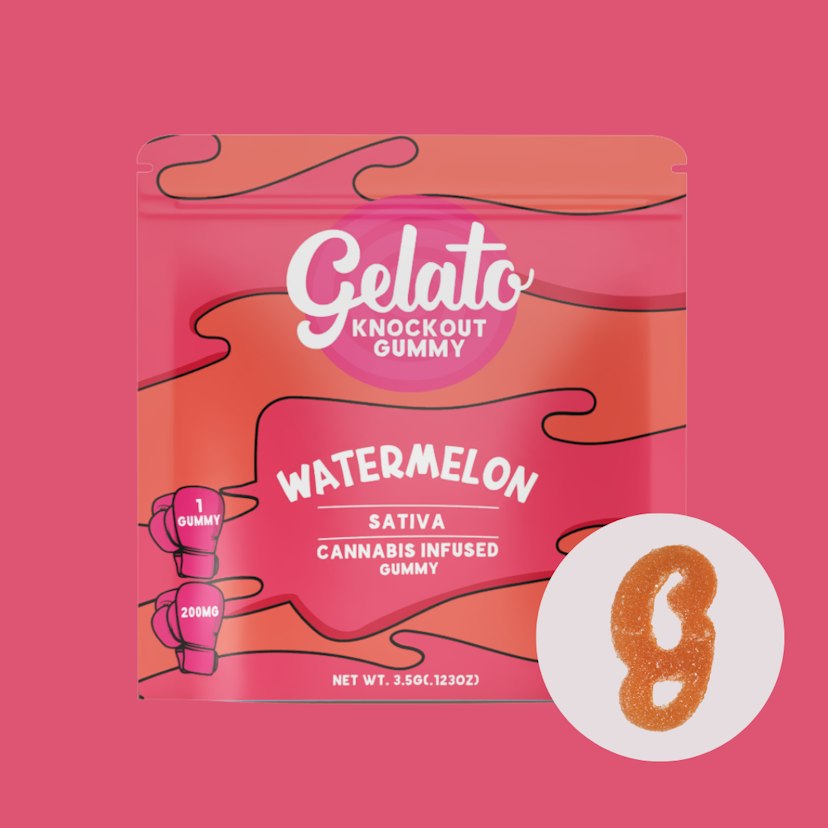 Gelato | 200mg Knockout Gummy | Watermelon