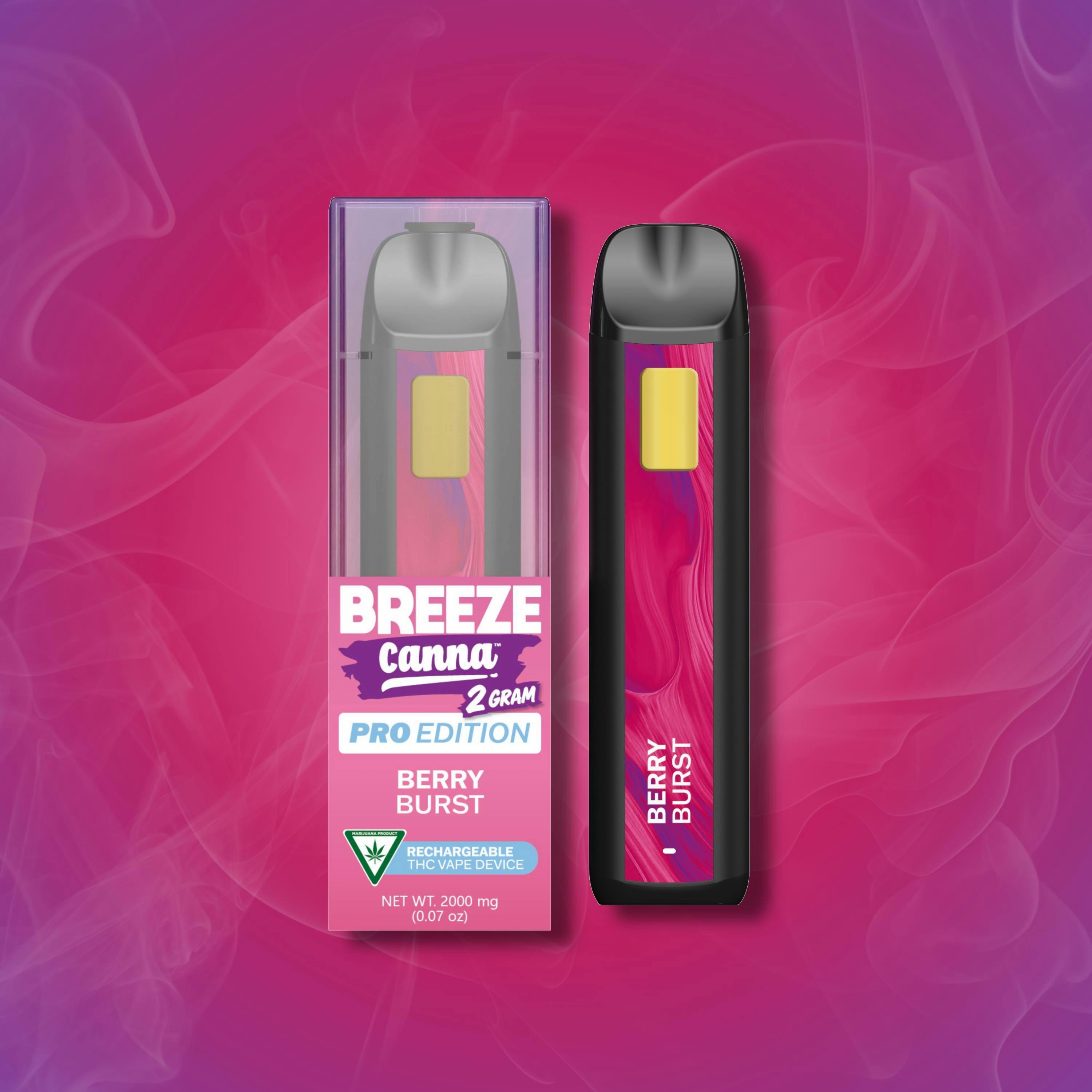 Breeze Pro - 2g Disposable - Berry Burst