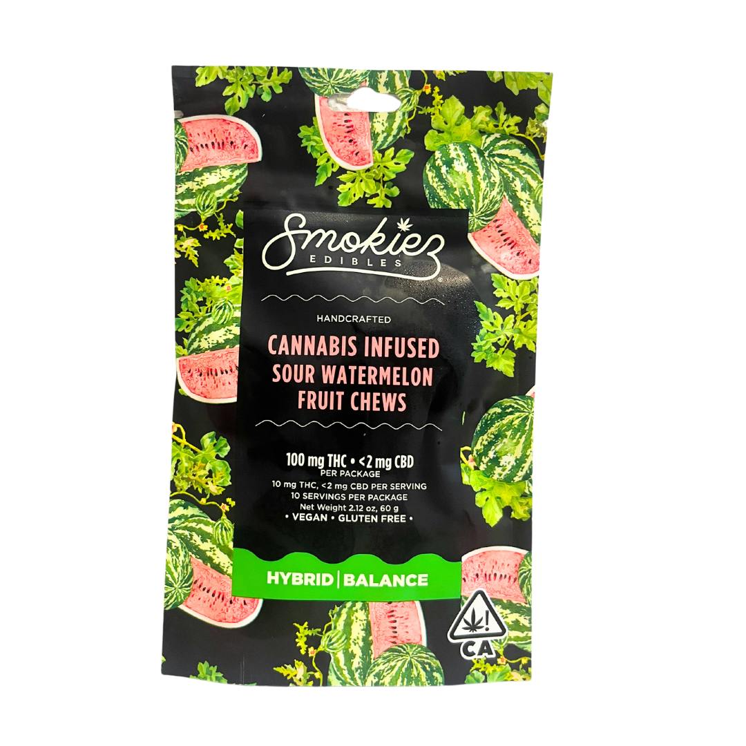 SOUR WATERMELON FRUIT CHEWS