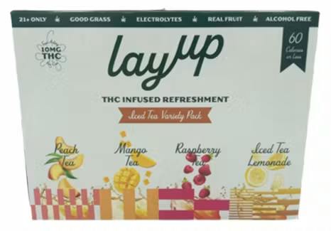 Layup Edible Drinks Tea Variety Pack