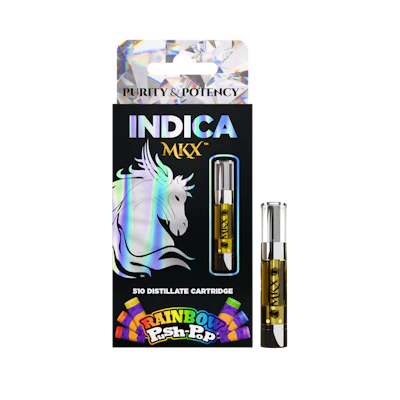 MKX 1 Gram 510 Thread Carts - Rainbow Push Pop (Indica)