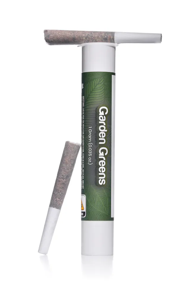 Garden Greens Pre-Roll Pack Zuava 2pk/1g (indica, packs)