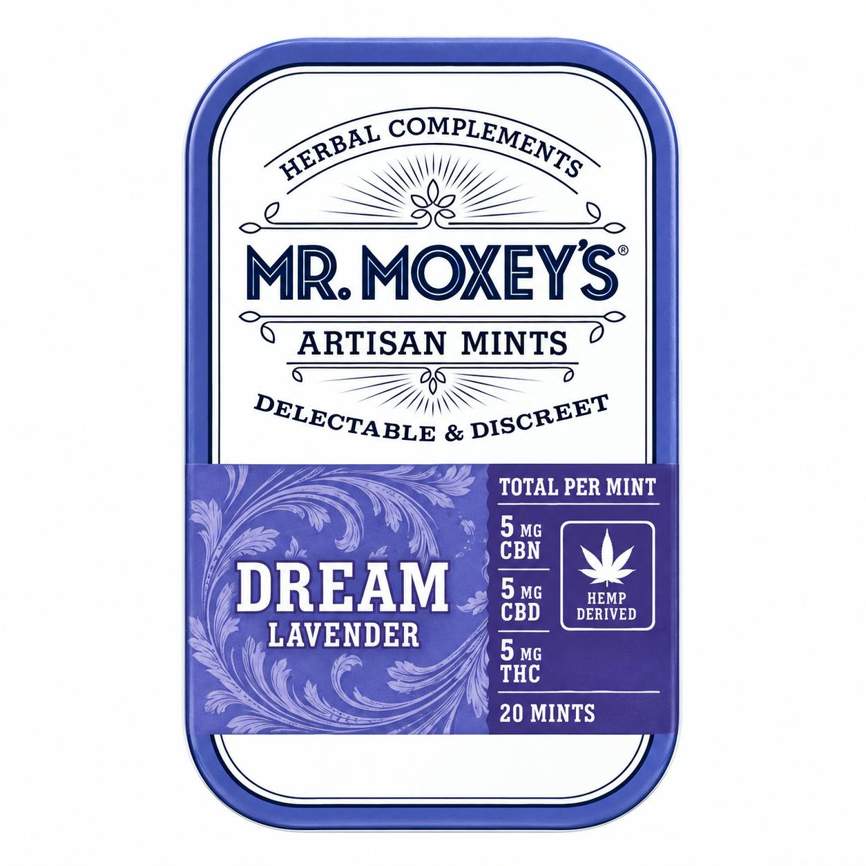 Mr. Moxey's - Lavender Dream 1:1:1 THC:CBD:CBN - 100mg - 20ct