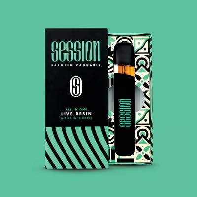 Session 1g Live Resin Disposable - Ice Cream Cake